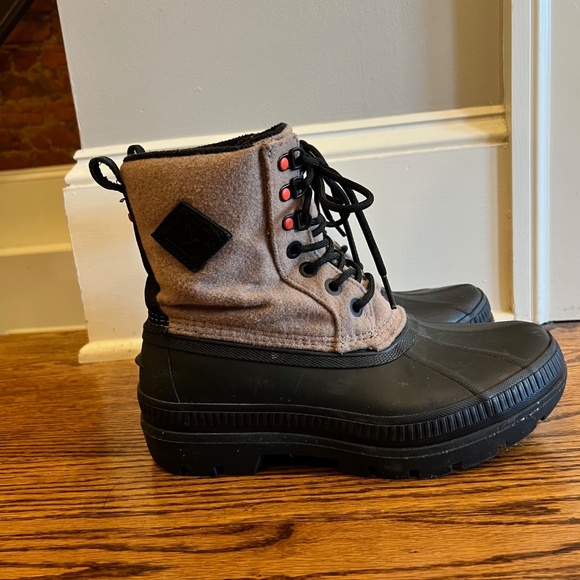 Sperry Ice Bay Boot Seacycled Wool Men's Size 7 - Picture 5 of 11